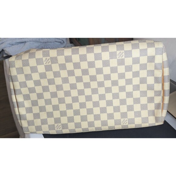 Louis Vuitton Speedy Damier Azur - 35, Lock & Key included, Authentic - Picture 5 of 16